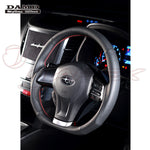 DAMD Sports Steering Wheel Red Stitch SS360-D for IMPREZA SPORT GP2 / GP3 / GP6 / GP7