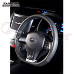 DAMD Sports Steering Wheel Blue Stitch SS360-D for IMPREZA G4 GJ2 / GJ3 / GJ6 / GJ7