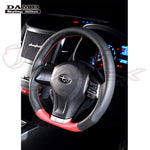 DAMD Sports Steering Wheel Red Formula With Red Stitch SS360-D for FORESTER SJ5 / SJG