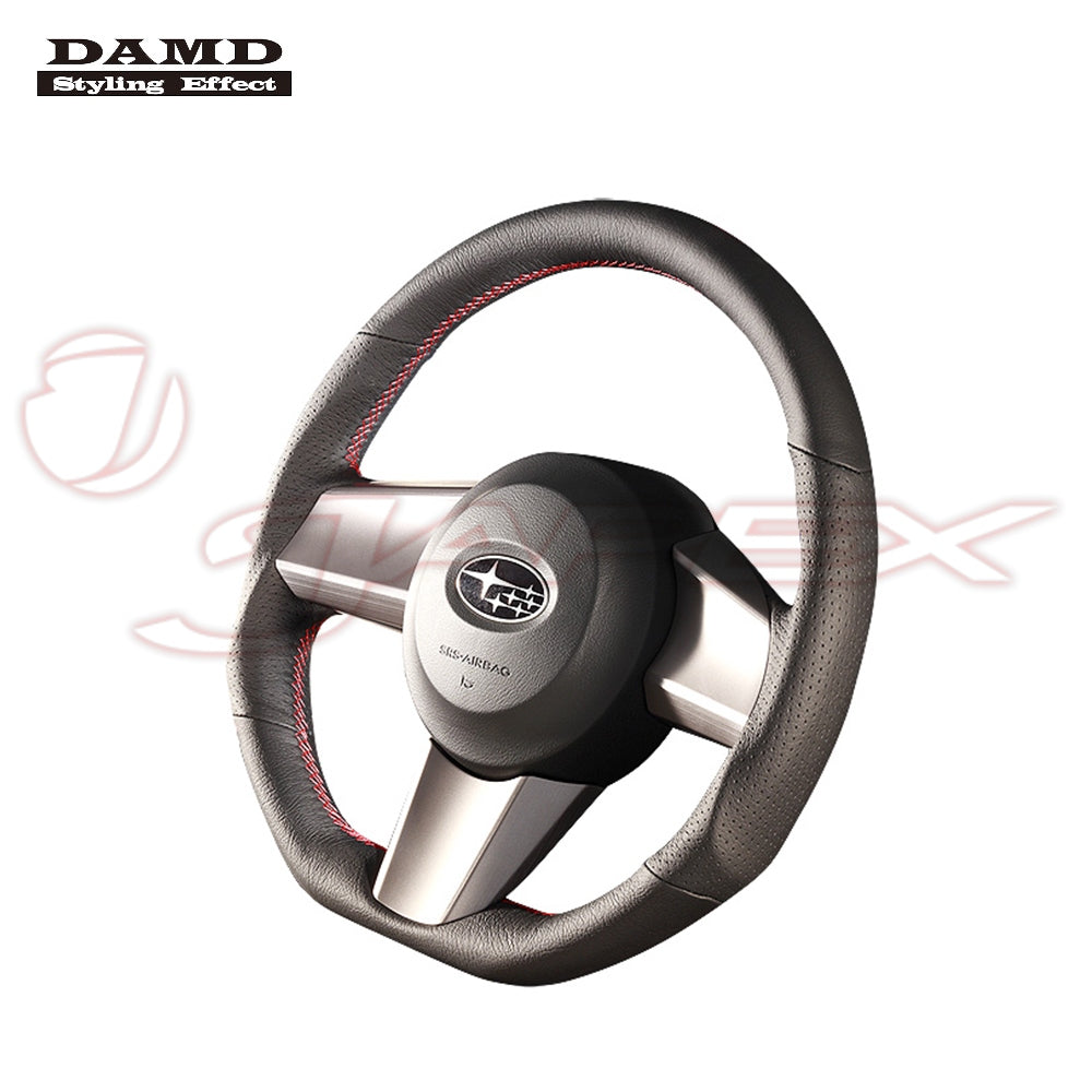 DAMD Sports Steering Wheel Red Stitch SS362-D for LEGACY B4 BM9 / BMG / BMM