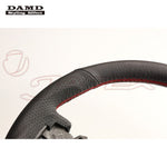 DAMD Sports Steering Wheel Red Stitch SS362-D for LEGACY TOURING WAGON BR9 / BRG / BRM
