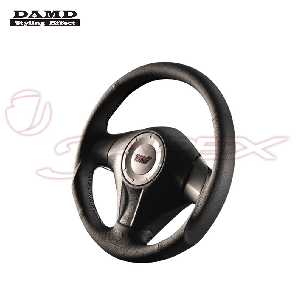 DAMD Sports Steering Wheel Black Stitch SS358-S(F) for FORESTER SG5 / SG9