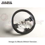 DAMD Sports Steering Wheel Red Stitch SS358-S(F) for FORESTER SG5 / SG9