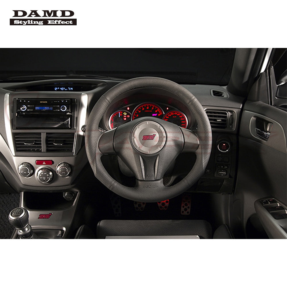 DAMD Sports Steering Wheel Black Stitch SS358-S(L) for WRX STI GRB / GVB