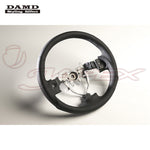 DAMD Sports Steering Wheel Black Stitch SS358-S(L) for LEGACY B4 BL5 / BL9 / BLE