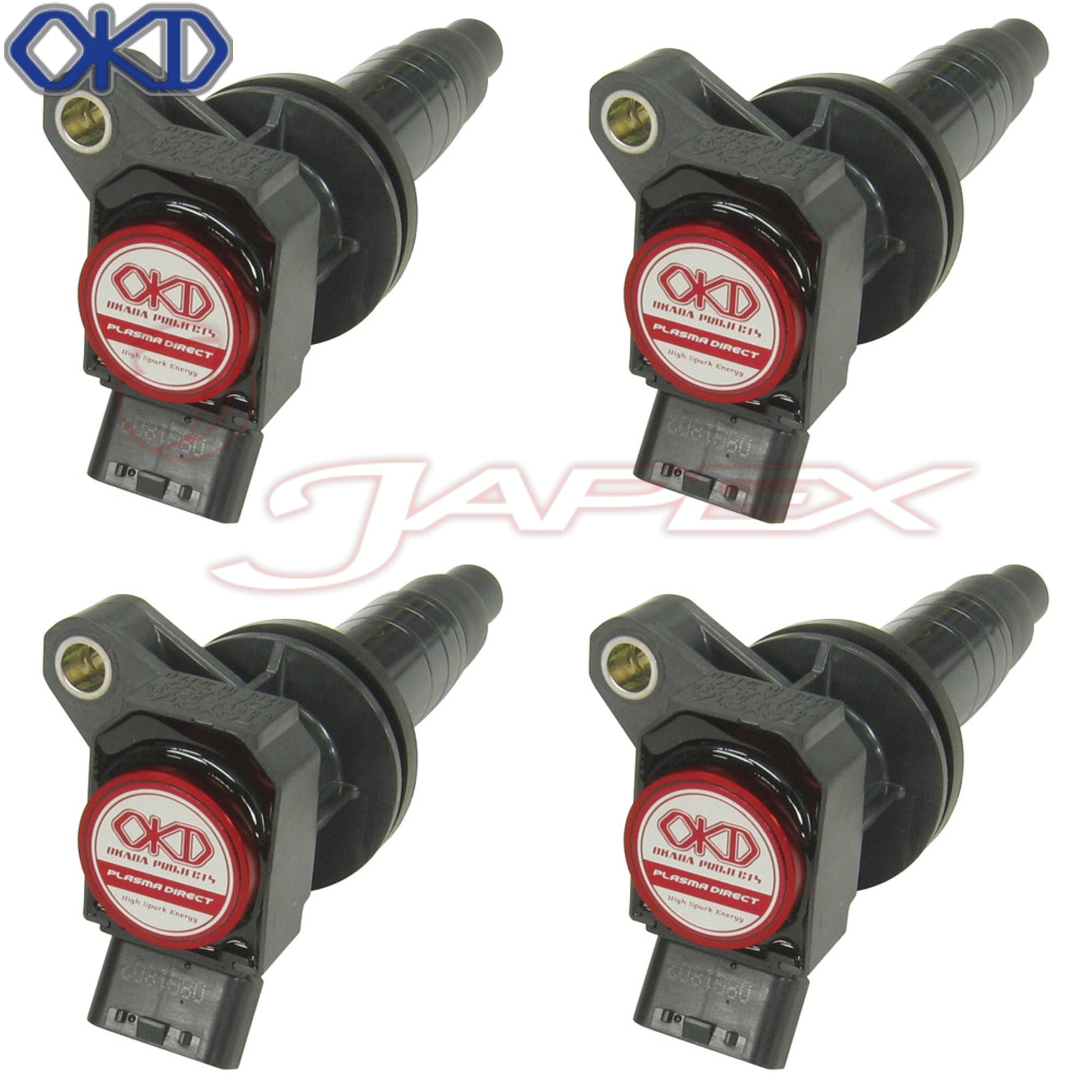 OKADA PROJECTS Plasma Direct Coil Packs SD204041R for COROLLA RUNX ZZE122 / ZZE124