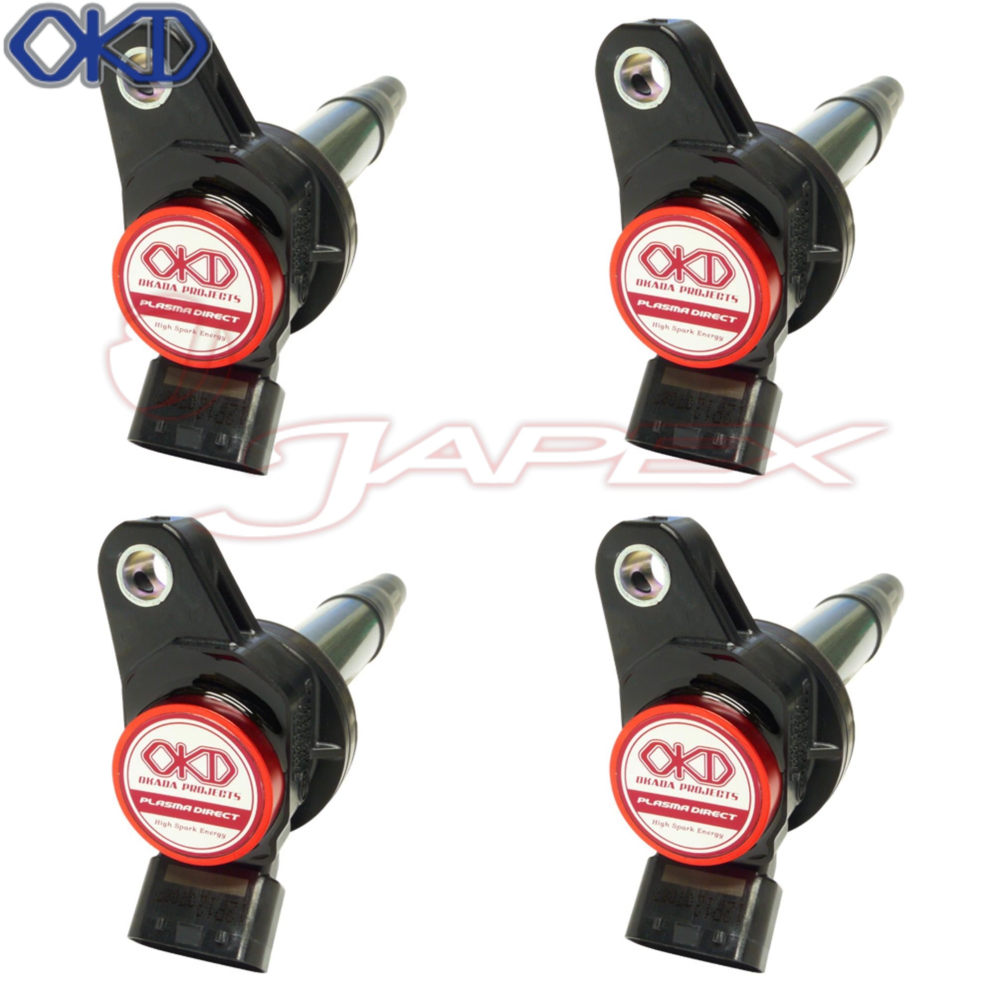 OKADA PROJECTS Plasma Direct Coil Packs SD204091R for PRIUS ZVW30