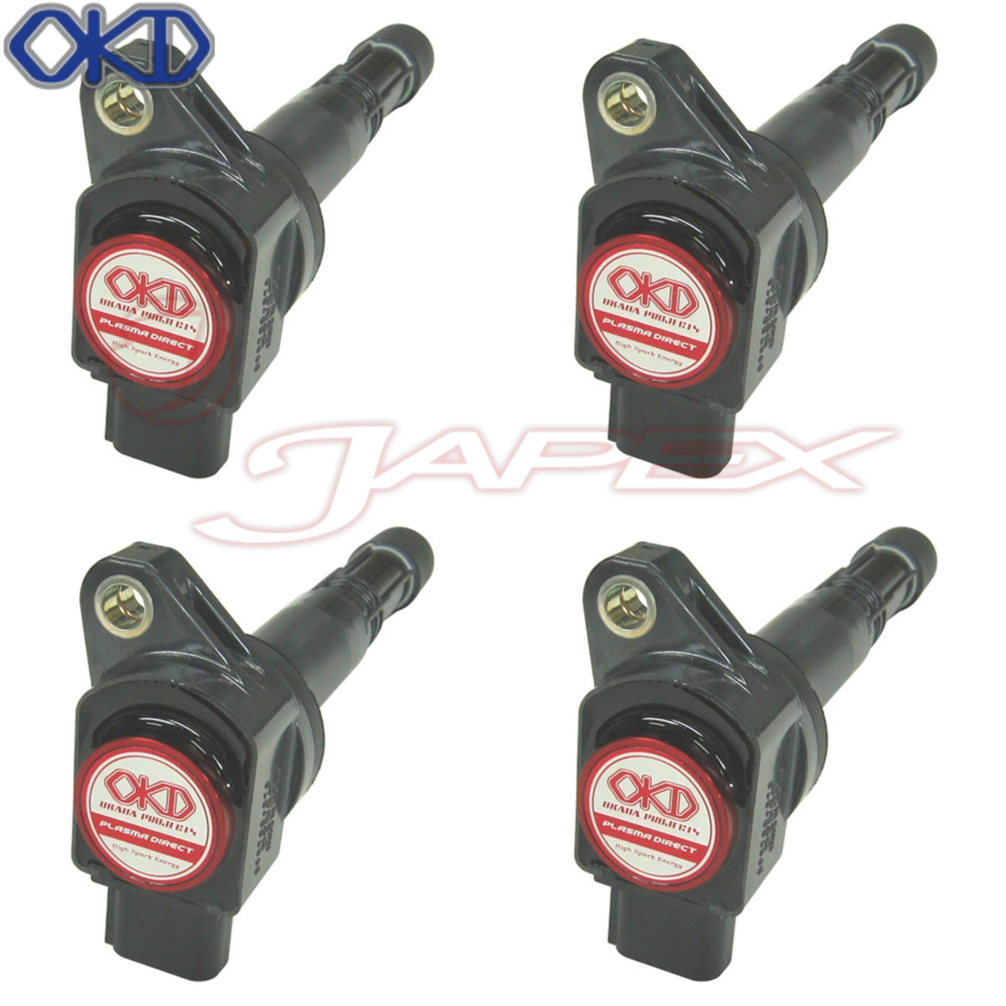 OKADA PROJECTS Plasma Direct Coil Packs SD224021R for STEP WGN RF3 / RF4 / RF5
