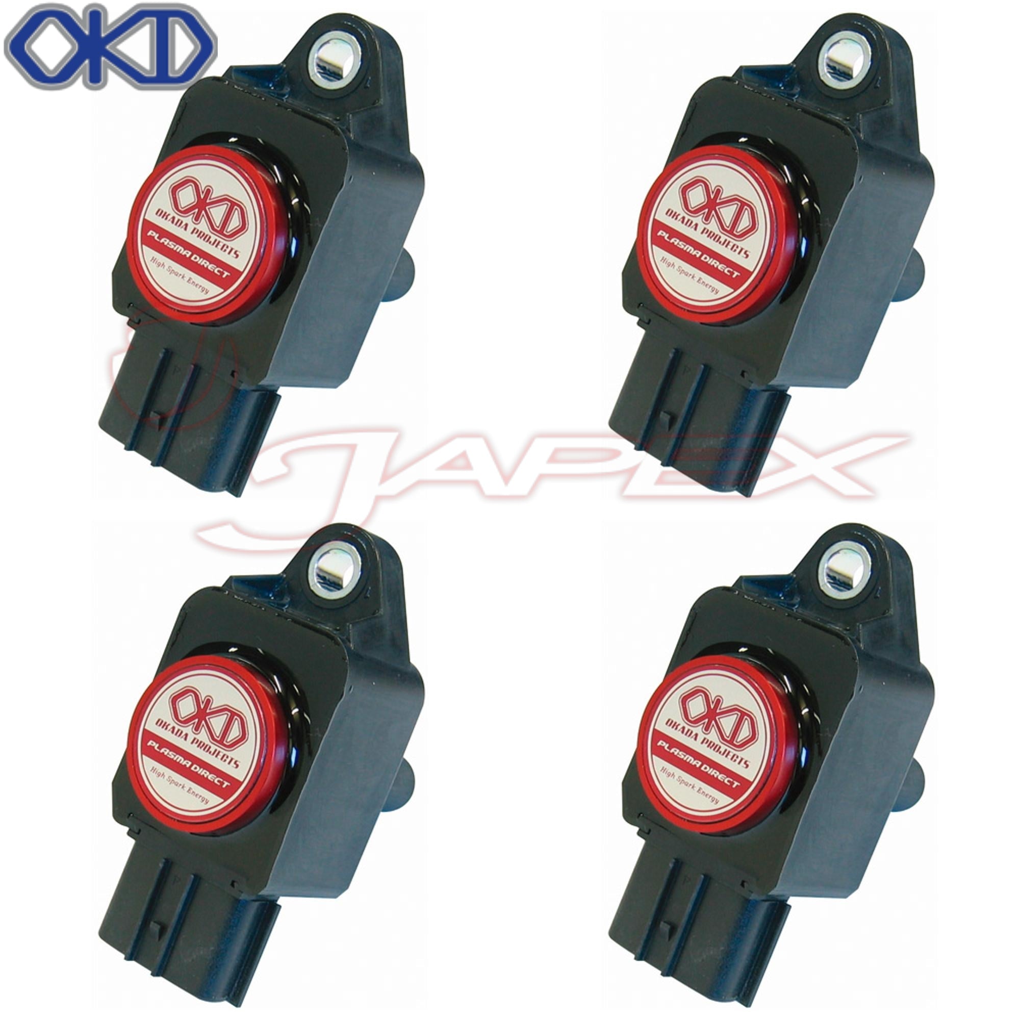 OKADA PROJECTS Plasma Direct Coil Packs SD234021R for LANCER EVOLUTION X(10)EVO10 CZ4A
