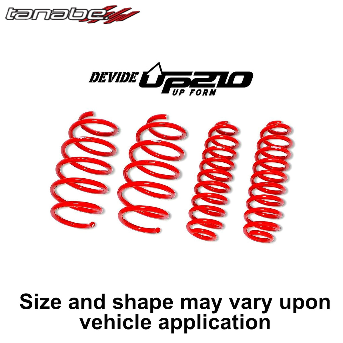 TANABE DEVIDE UP210 Lift-Up Suspension Springs AVU65WUK for HARRIER ZSU60W